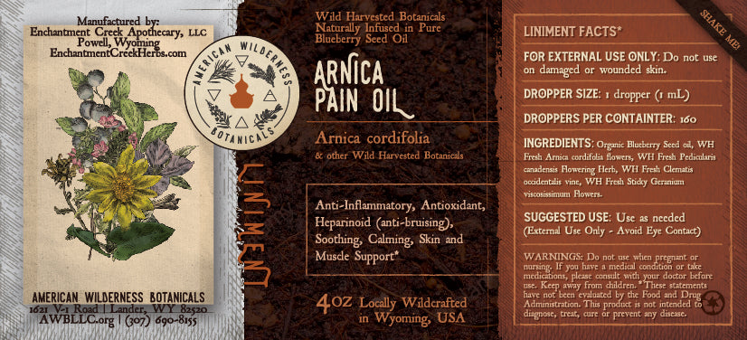 Arnica Pain Oil Liniment