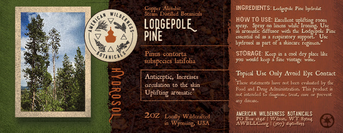Lodgepole Pine Essential Oil (Pinus contorta subspecies latifolia)
