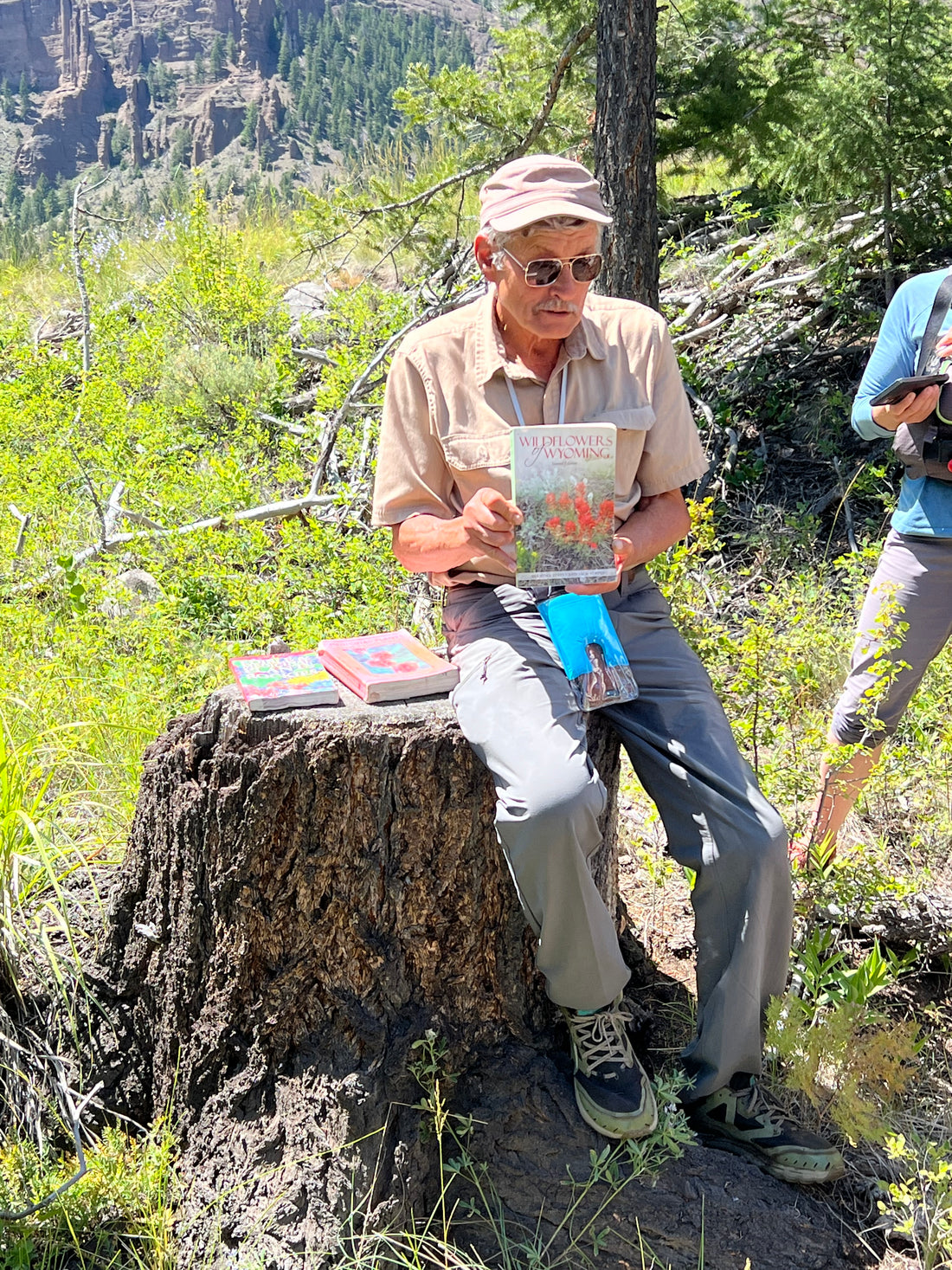 John Mionczynski and Benjamin Scott Clark ethnobotanical experience with Wyoming River Trips Cody, Wyoming